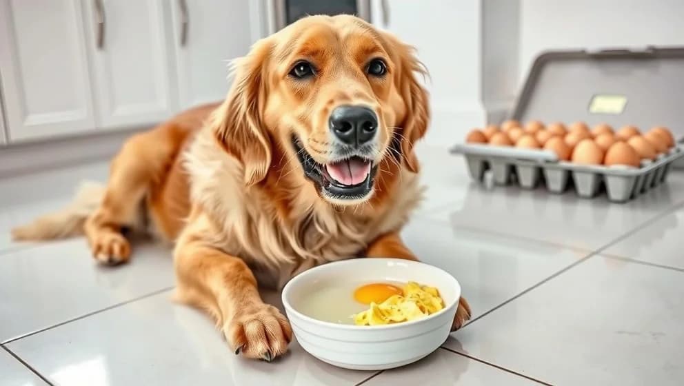 Kan hundar äta ägg